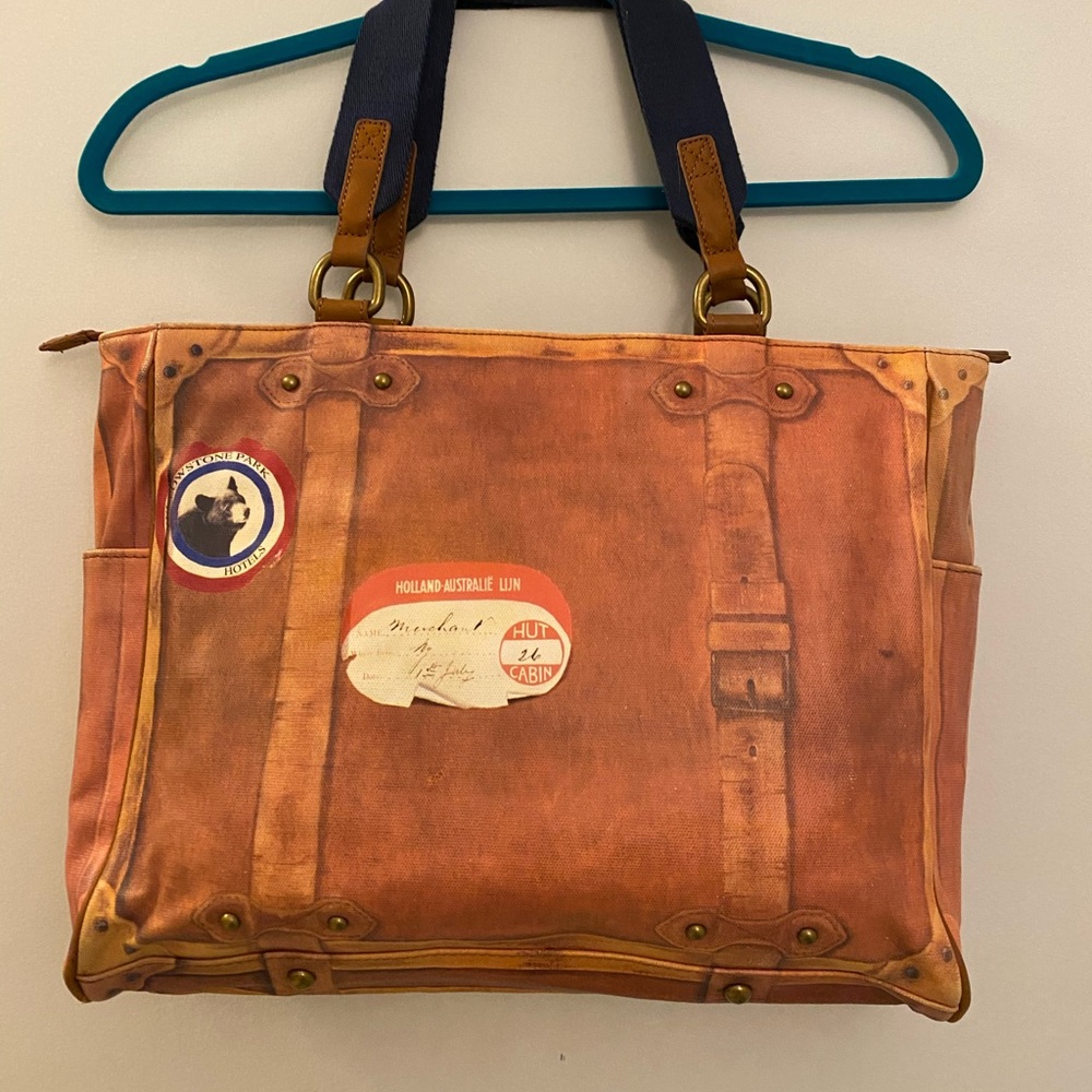 Anthropologie Miss Allbright Tote